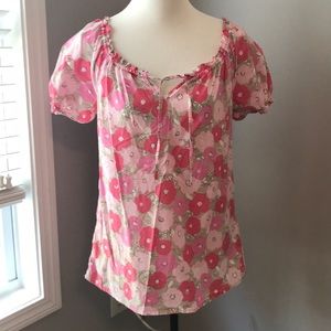 Izod Top, flowers, Small